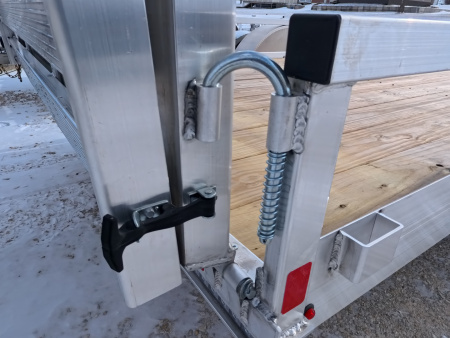 New 2026 H&H Trailers 82 x 20 Aluminum Rail Side Utility with 7K GVWR - Tandem Axles