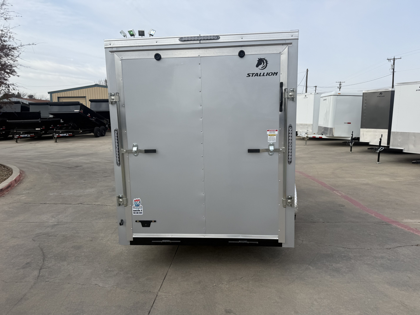 New 2026 Stallion Manufacturing LLC SM6X12 Cargo / Enclosed Trailer