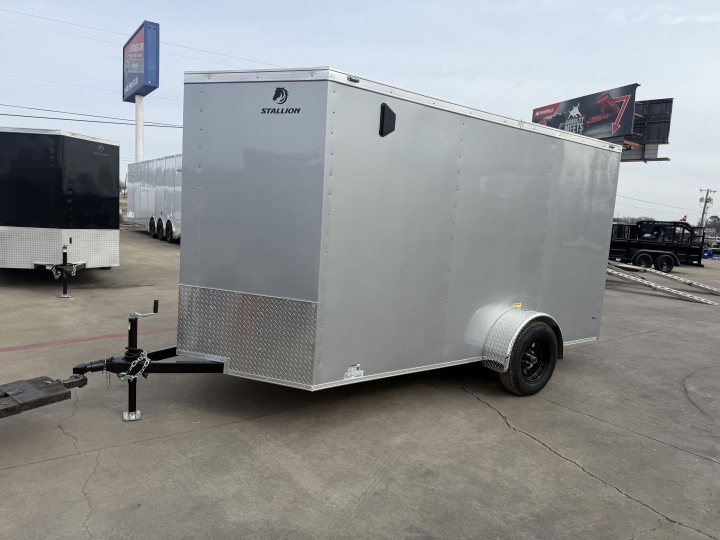 New 2026 Stallion Manufacturing LLC SM6X12 Cargo / Enclosed Trailer