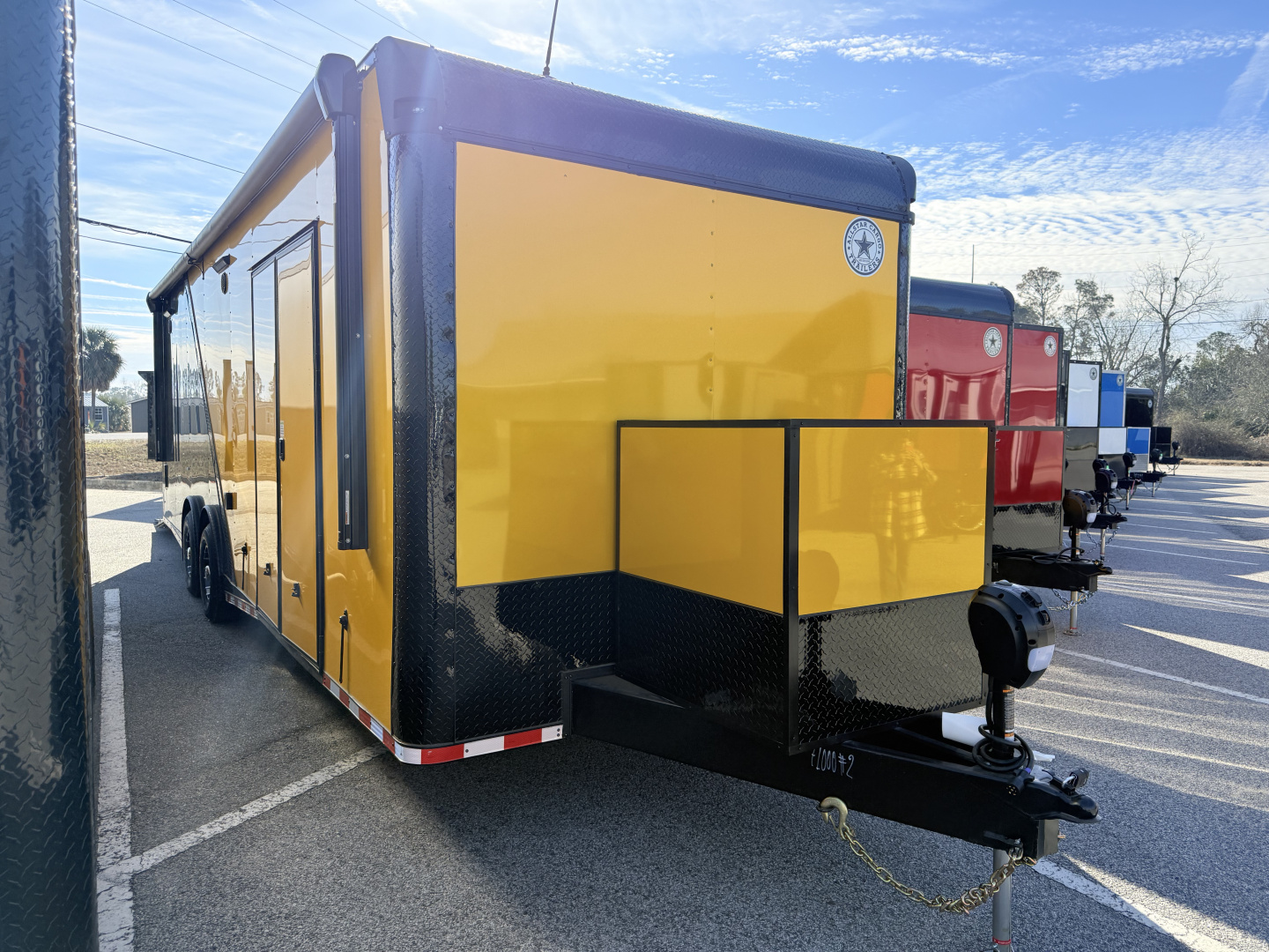 New 2026 Rock Solid Cargo 8.5x28 Car / Racing Trailer