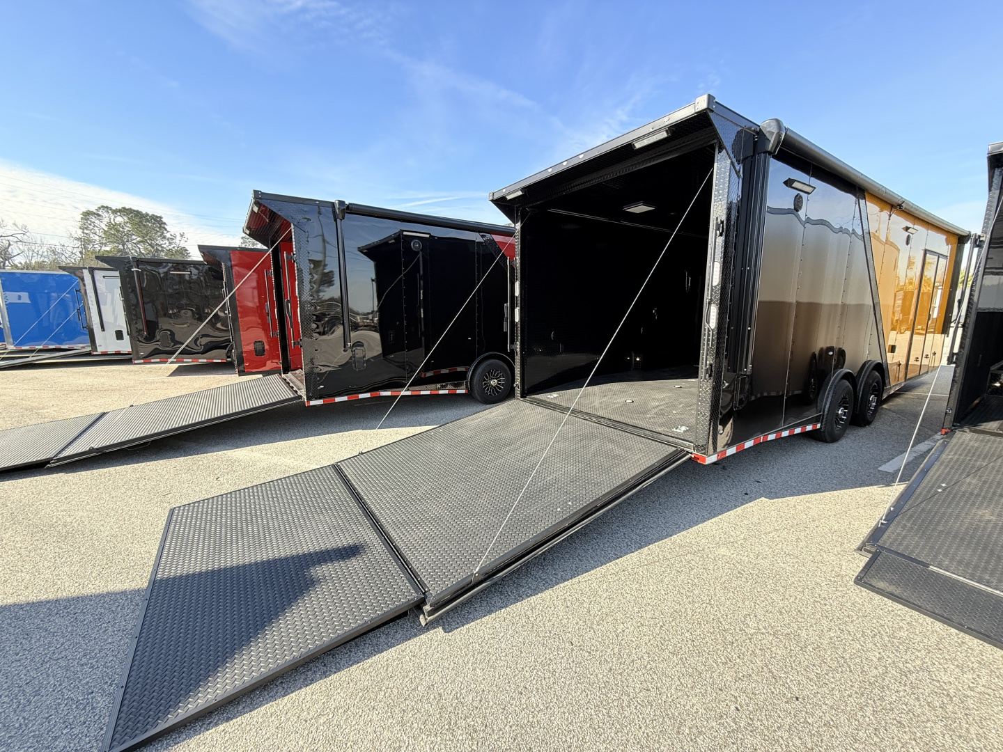 New 2026 Rock Solid Cargo 8.5x28 Car / Racing Trailer