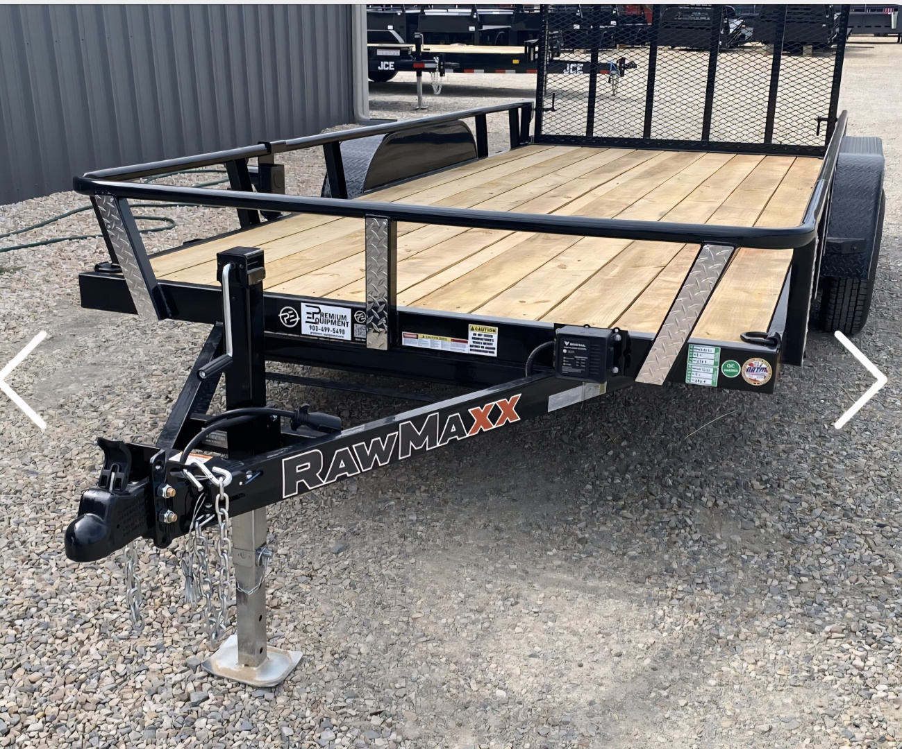 New 2026 RawMaxx UTX Utility Trailer