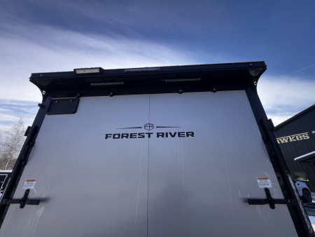 New 2026 US Cargo 8.5X20 + 3FT V nose/ 7'6" interior/ I-Beam frame/ Polycore/Blackout -9990gvw