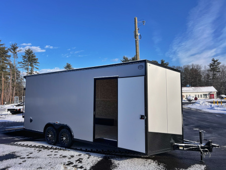 New 2026 US Cargo 8.5X20 + 3FT V nose/ 7'6" interior/ I-Beam frame/ Polycore/Blackout -9990gvw