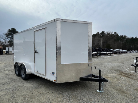 New 2026 Anvil 7X14 7K w/ Double Rear Doors Cargo / Enclosed Trailer