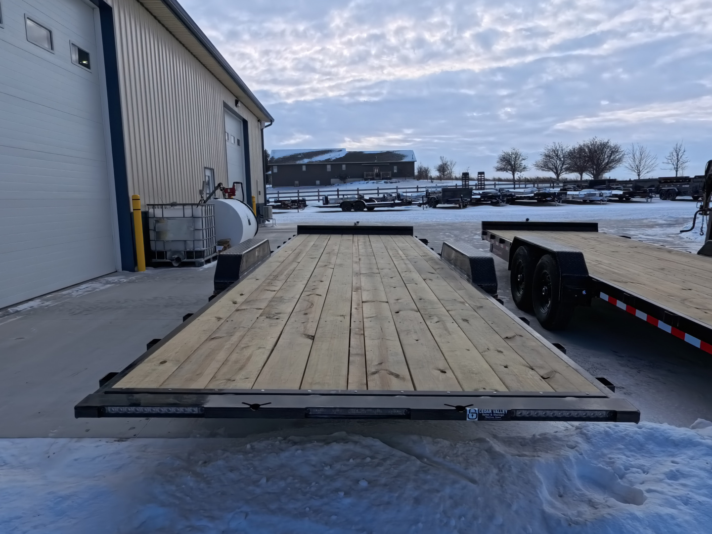 New 2026 H&H Trailers 82 x 24 Electric Tilt Speed Loader Tilt Trailer