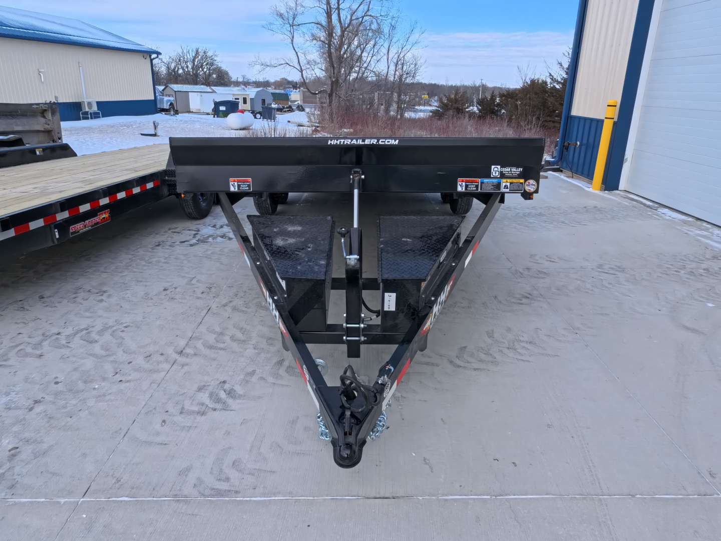 New 2026 H&H Trailers 82 x 24 Electric Tilt Speed Loader Tilt Trailer
