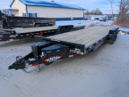 New 2026 H&H Trailers 82 x 24 Electric Tilt Speed Loader Tilt Trailer