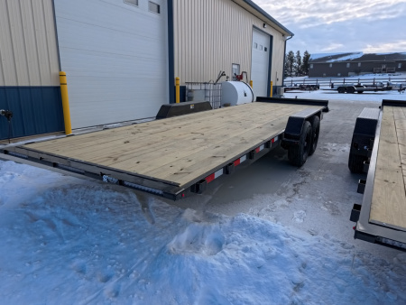 New 2026 H&H Trailers 82 x 24 Electric Tilt Speed Loader Tilt Trailer