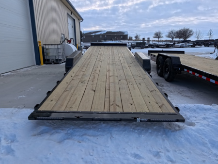 New 2026 H&H Trailers 82 x 24 Electric Tilt Speed Loader Tilt Trailer