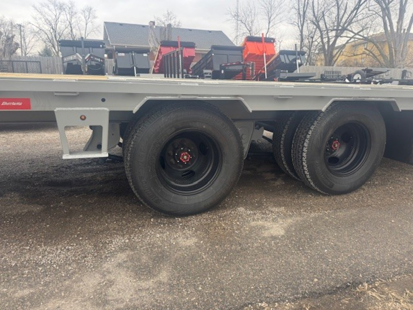 New 2026 Liberty 102x27+5 22K Flat Deck Flatbed Trailer