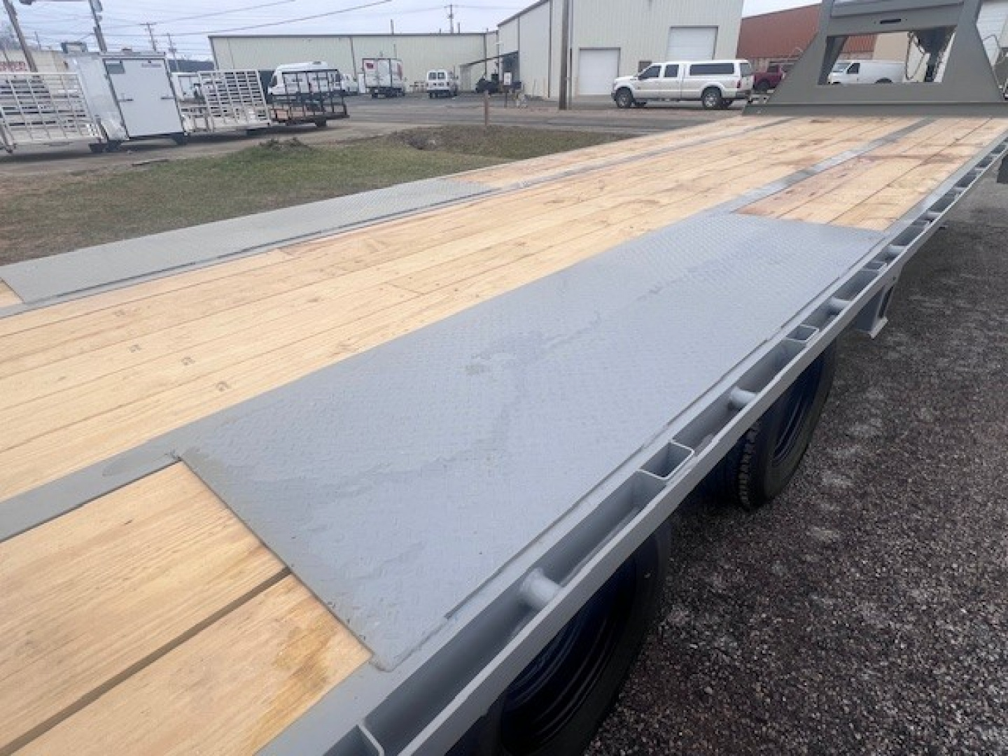 New 2026 Liberty 102x27+5 22K Flat Deck Flatbed Trailer