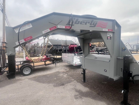 New 2026 Liberty 102x27+5 22K Flat Deck Flatbed Trailer