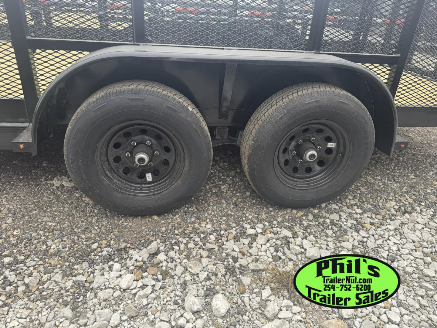 New Stanley Trailers 83X16 LANDSCAPE TRAILER 24'' EXPANDED METAL SIDES REAR GATE & 6000 LB DEXTER AXLES DE-RATED TO 9990GVWR Utility Trailer