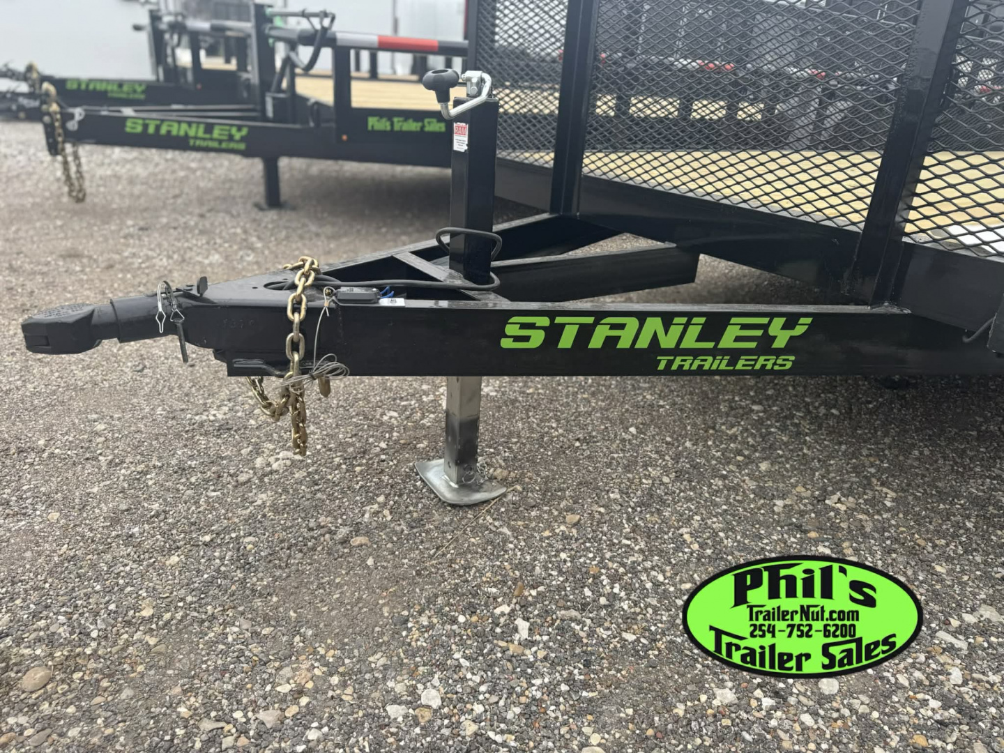 New Stanley Trailers 83X16 LANDSCAPE TRAILER 24'' EXPANDED METAL SIDES REAR GATE & 6000 LB DEXTER AXLES DE-RATED TO 9990GVWR Utility Trailer