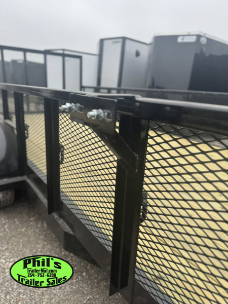 New Stanley Trailers 83X16 LANDSCAPE TRAILER 24'' EXPANDED METAL SIDES REAR GATE & 6000 LB DEXTER AXLES DE-RATED TO 9990GVWR Utility Trailer