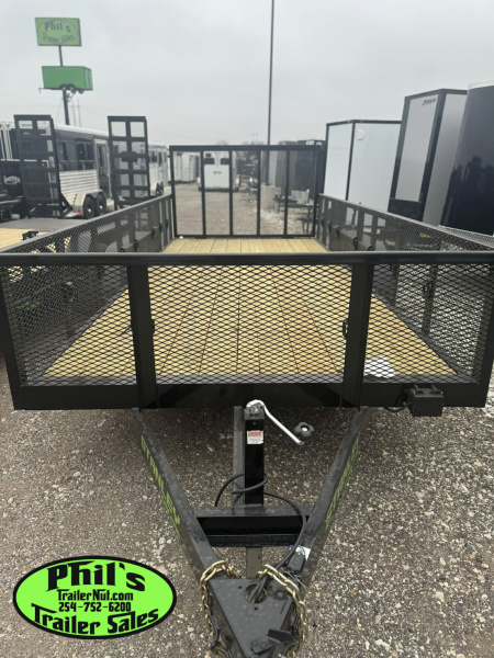 New Stanley Trailers 83X16 LANDSCAPE TRAILER 24'' EXPANDED METAL SIDES REAR GATE & 6000 LB DEXTER AXLES DE-RATED TO 9990GVWR Utility Trailer