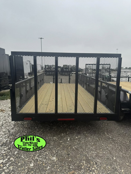 New Stanley Trailers 83X16 LANDSCAPE TRAILER 24'' EXPANDED METAL SIDES REAR GATE & 6000 LB DEXTER AXLES DE-RATED TO 9990GVWR Utility Trailer