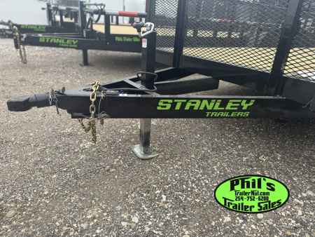 New Stanley Trailers 83X16 LANDSCAPE TRAILER 24'' EXPANDED METAL SIDES REAR GATE & 6000 LB DEXTER AXLES DE-RATED TO 9990GVWR Utility Trailer