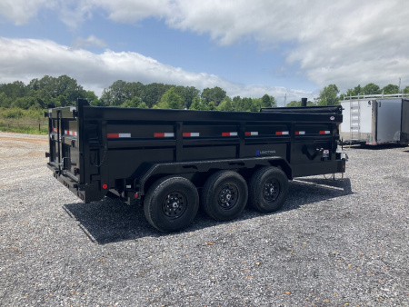 New 2026 PJ Trailers 16' DM TRI AXLE Dump Trailer