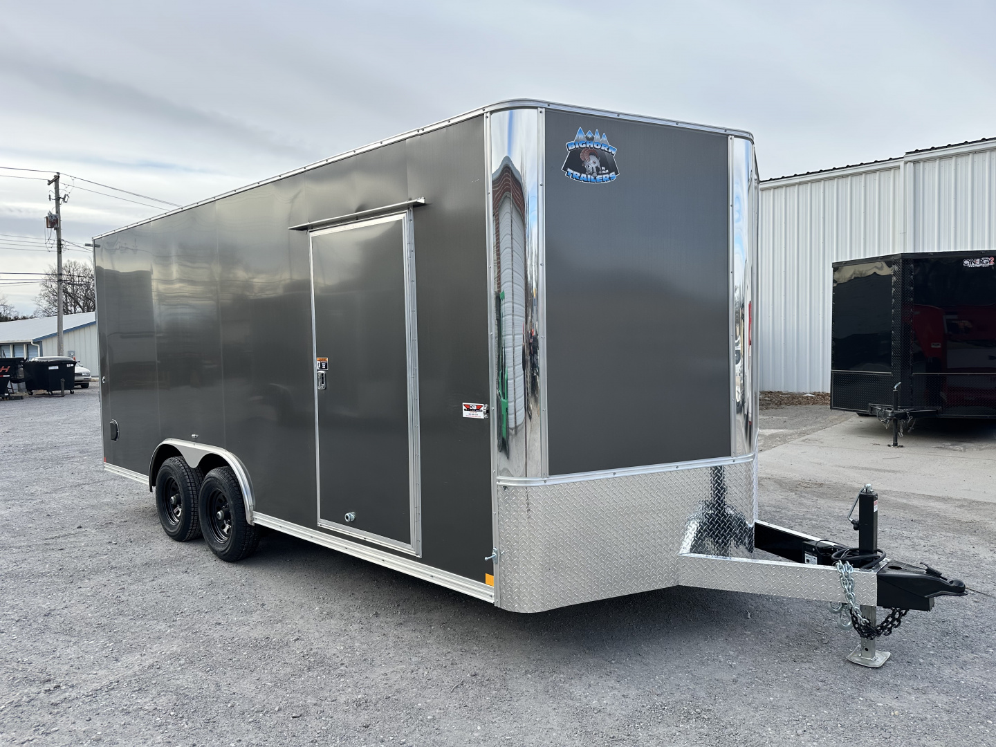 New 2026 R&M MANUFACTURING BIG HORN 8.5X18X78 10K Cargo / Enclosed Trailer