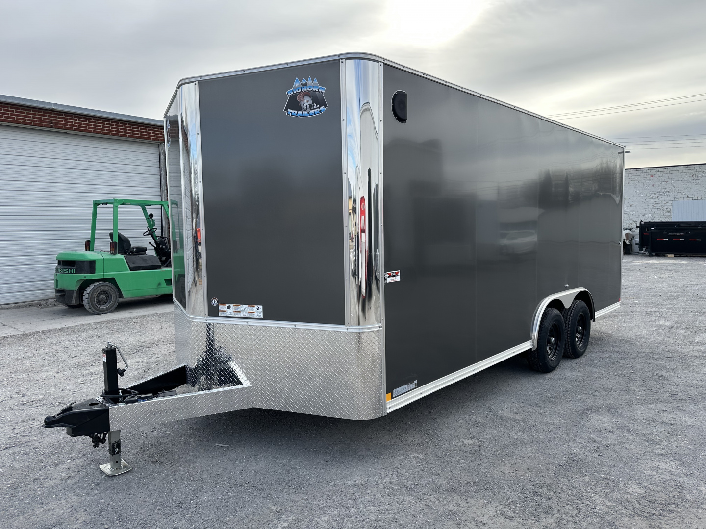 New 2026 R&M MANUFACTURING BIG HORN 8.5X18X78 10K Cargo / Enclosed Trailer
