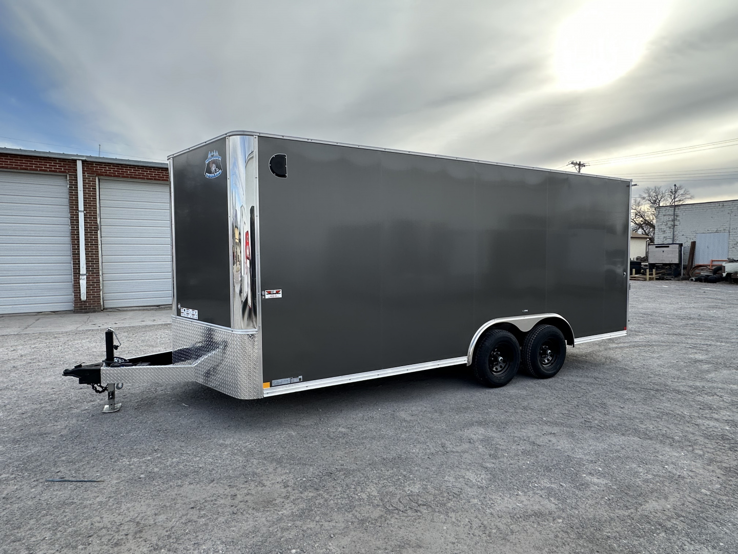 New 2026 R&M MANUFACTURING BIG HORN 8.5X18X78 10K Cargo / Enclosed Trailer