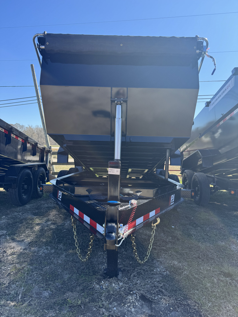 New 2026 PJ Trailers DT 14 X 83 TA LOW PRO TELESCOPIC Dump Trailer