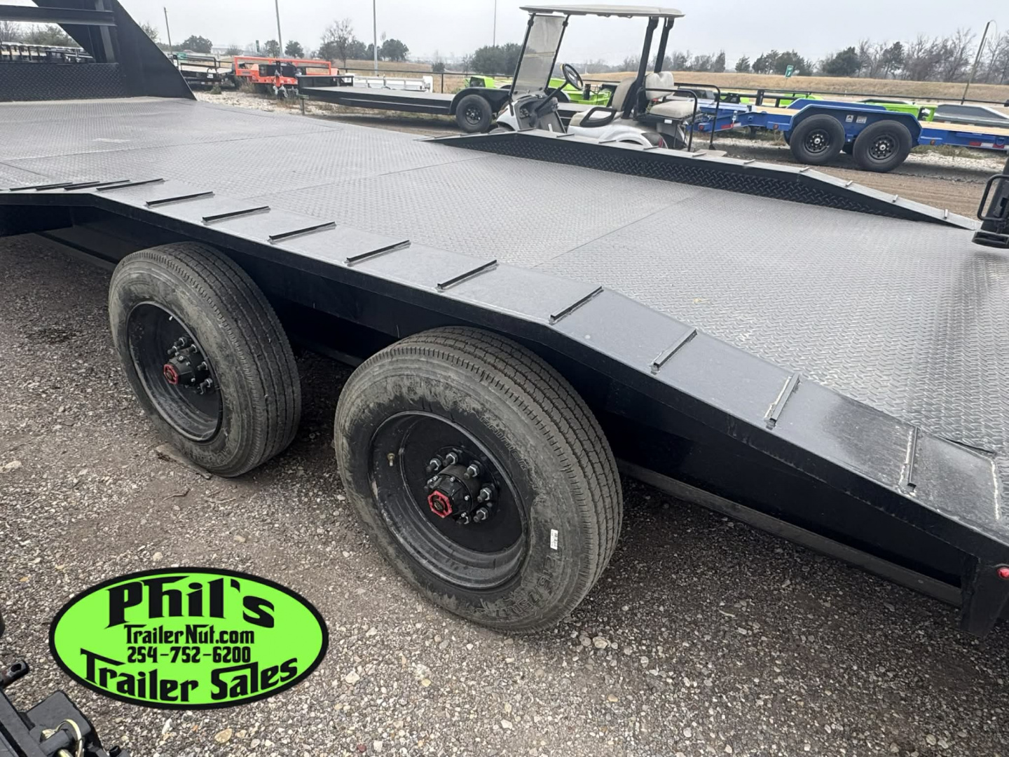 New Stanley Trailers 102X24 DRIVE OVER GOOSENECK 20K GVWR 10,000 AXLES MEGA RAMPS Equipment Trailer