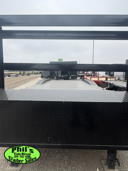 New Stanley Trailers 102X24 DRIVE OVER GOOSENECK 20K GVWR 10,000 AXLES MEGA RAMPS Equipment Trailer