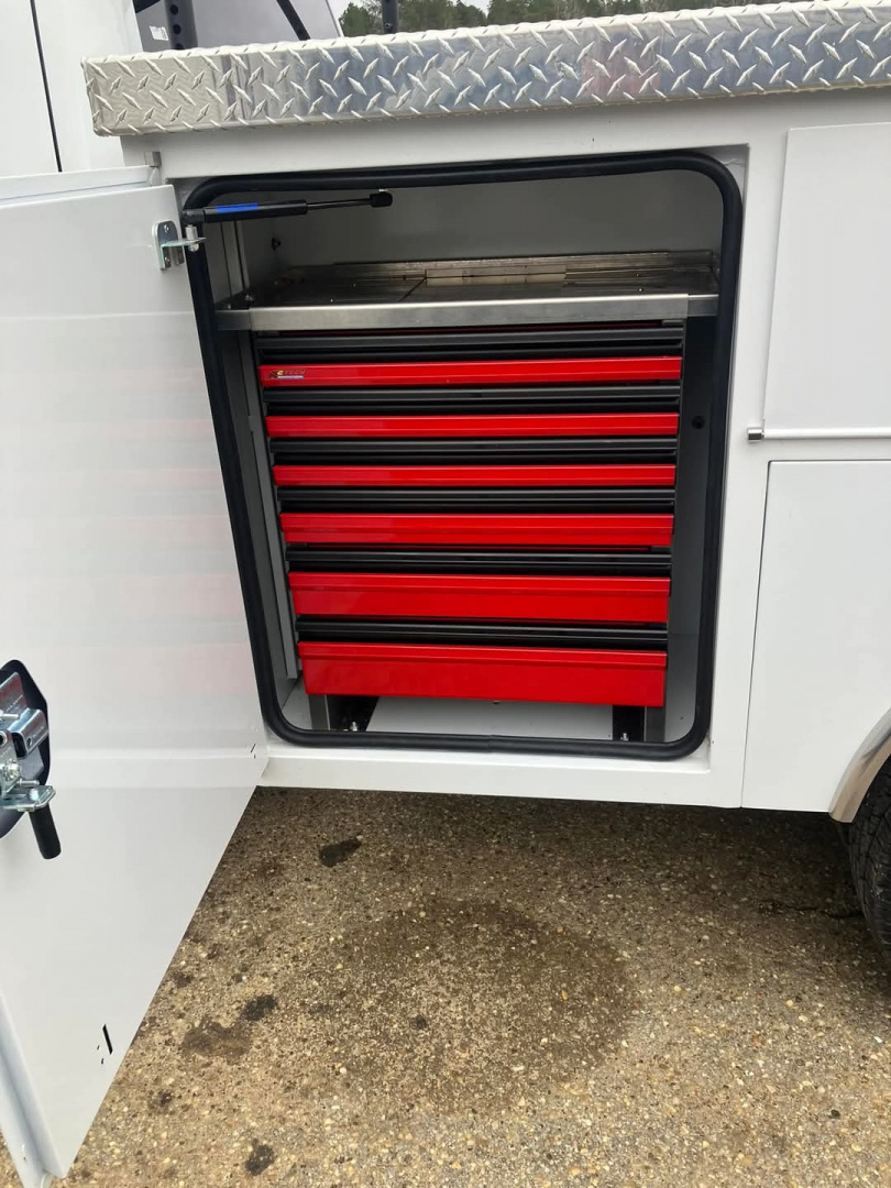 New 2025 CM Truck Beds TM CTech Tool Drawers