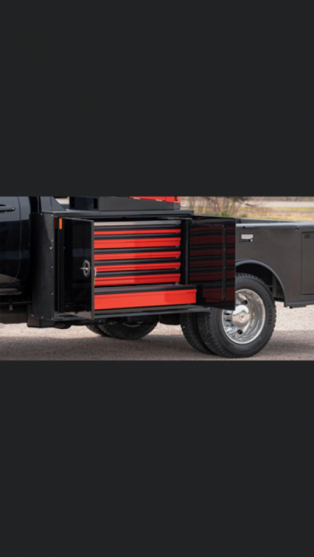 New 2025 CM Truck Beds TM CTech Tool Drawers