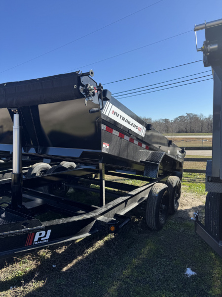 New 2026 PJ Trailers DT1 14 X 83 TA LOW PRO TELESCOPIC Dump Trailer