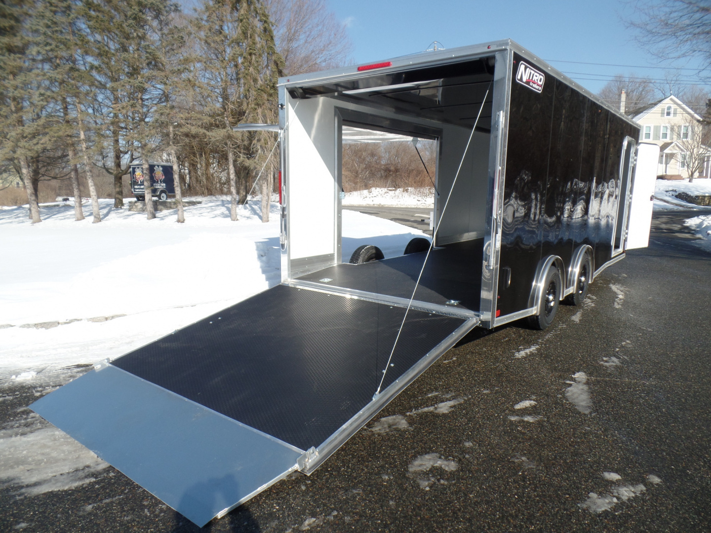 New 2026 Nitro SCH8520-10K Enclosed Car / Racing Trailer