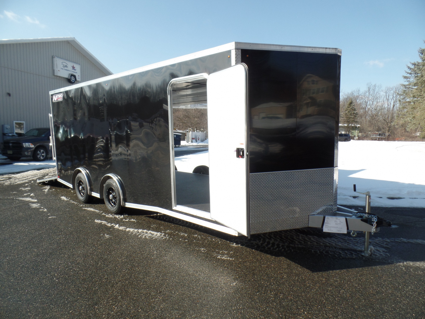 New 2026 Nitro SCH8520-10K Enclosed Car / Racing Trailer