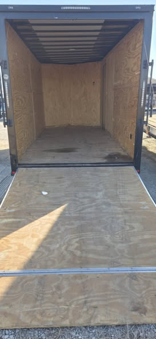 Used 2023 Freedom Trailers 7X16 V-Nose Cargo / Enclosed Trailer