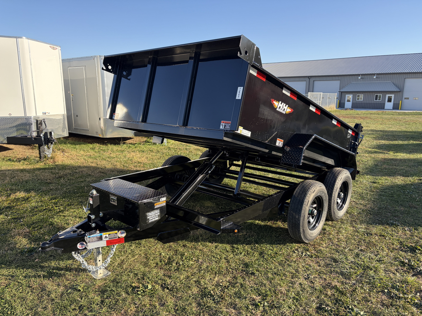 New 2026 H&H Trailers 76x10 Utility Dump