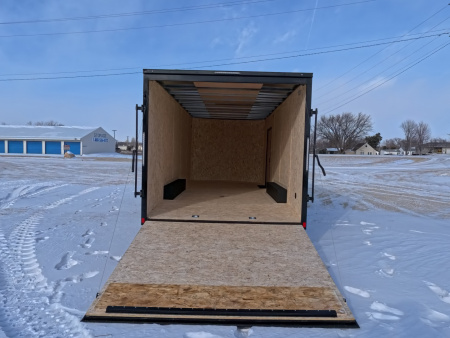New 2026 Formula Trailers 8.5 x 20 x 7 Traverse Flat Top V-Nose Car Hauler 10k, Aluminum Rims, 16" OC Wall Posts, Composite Black, Extended Hitch with Coupler Cargo / Enclosed Trailer