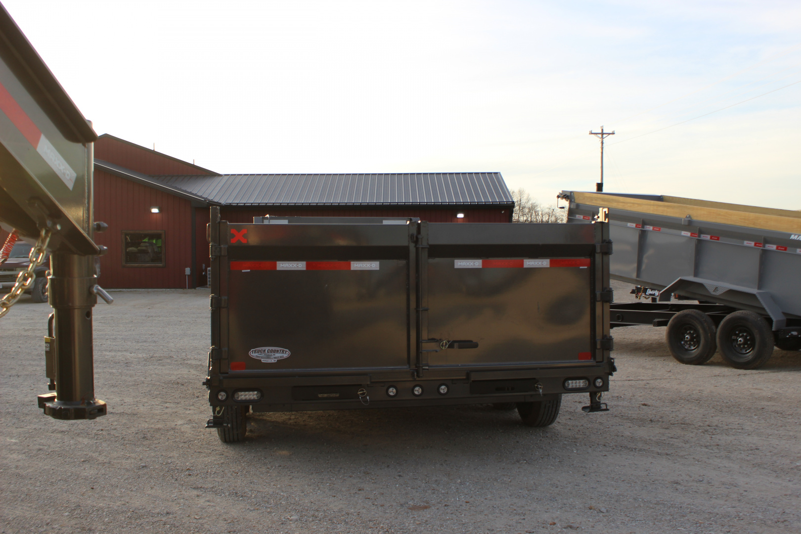 New 2026 MAXXD DJX 16' Gooseneck Dump Trailer