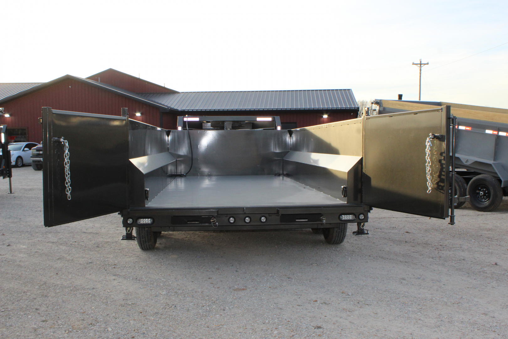 New 2026 MAXXD DJX 16' Gooseneck Dump Trailer