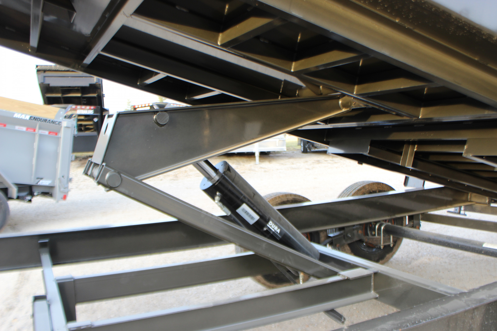 New 2026 MAXXD DJX 16' Gooseneck Dump Trailer