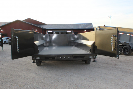 New 2026 MAXXD DJX 16' Gooseneck Dump Trailer