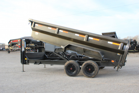 New 2026 MAXXD DJX 16' Gooseneck Dump Trailer