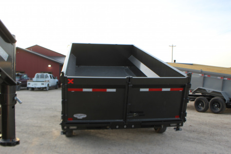 New 2026 MAXXD DJX 16' Gooseneck Dump Trailer