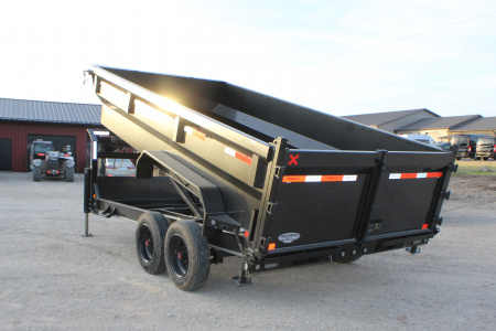 New 2026 MAXXD DJX 16' Gooseneck Dump Trailer