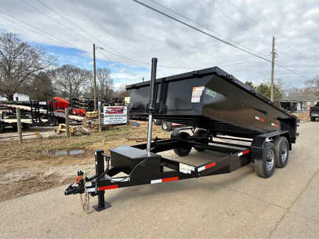New 2026 Oak Ridge 7x14x2 14k Dump Trailer