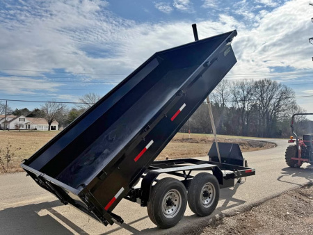 New 2026 Oak Ridge 7x14x2 14k Dump Trailer