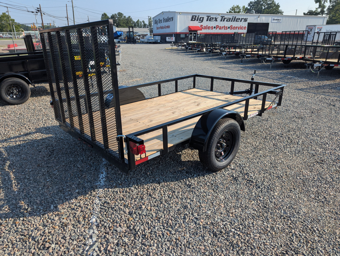 New 2026 Down 2 Earth Trailers 6x10 w/ Gate Utility Trailer