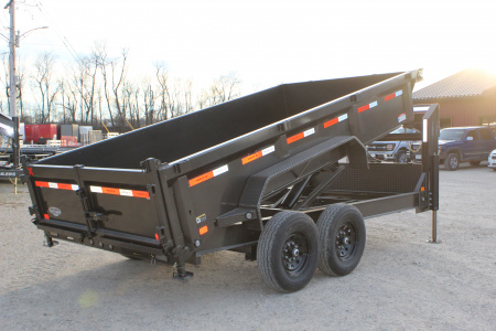 New 2025 MAXXD DJX 14' gooseneck Dump Trailer