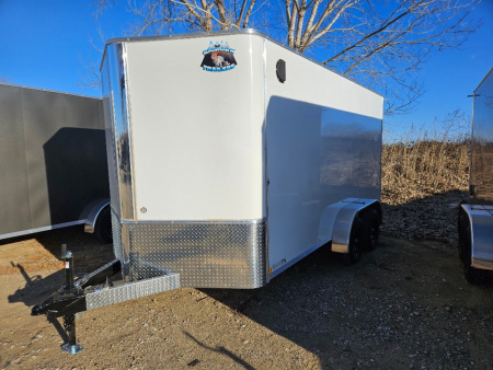 New Big Horn Trailer 7'x14' Cargo / Enclosed Trailer